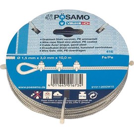 Format 4011645017434 – Wire Rope 5 mm / Ring 10 m Galvanised