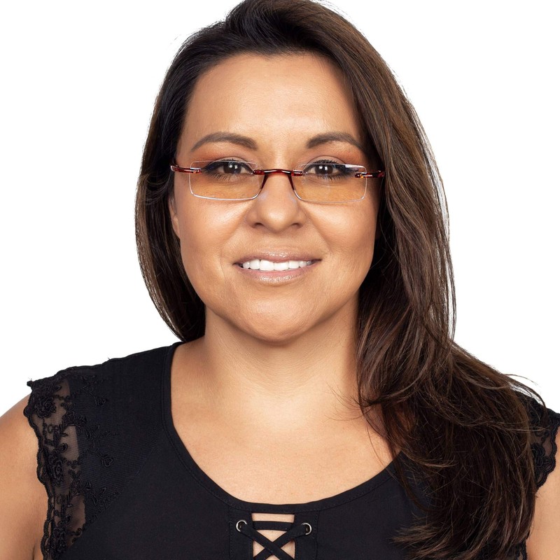 Visualites C Navy Blue 1.00 Computer Reading Glasses