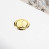 Sewroro Dual Flush Toilet Button, Round Toilet Water Tank Push