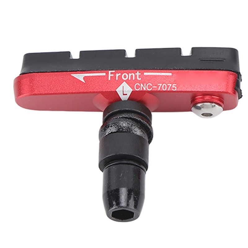 1 Pair Bike Brake Pads Rubber Aluminum Alloy Quiet Mountain
