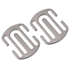 Amacoam Car Seat Belt Clip 2 PCS Seat Belt Adjuster Seat Belt Buckle Car Seat Belt Clips Universal Metal Seat Belt Clip Car Seat Safety Clip, Seatbelt Adjuster Adult Kids