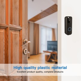 HOLACA Strong Adheasive Wall Plate Wedge Mount for Blink Video Doorbell, VHB Stick On for Blink Doorbell -[Hard ABS Material] (Universal)