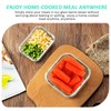KOMUEE 24 Pieces Glass Food Storage Containers Set,Glass Meal Prep