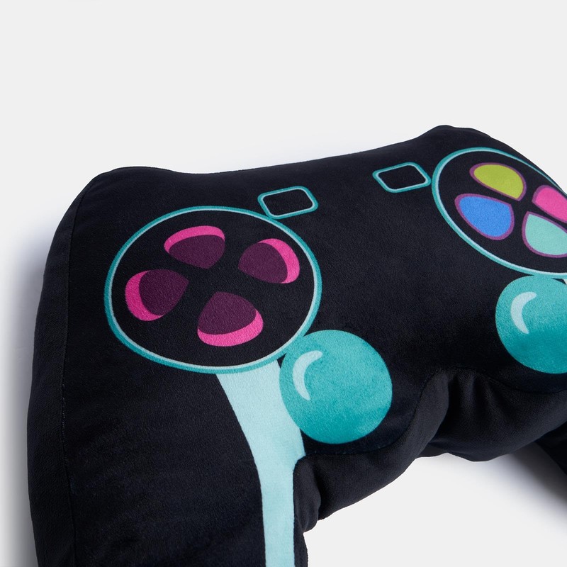OHS Gaming Pillow Cushion Gaming Controller Shaped, Soft Plush Comfy
