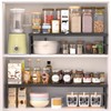 HI NINGER Set of 2 42-72 cm Expandable Cabinet Shelves,