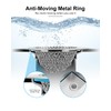 Wokdada Reversible Kitchen Sink Strainer, Easy-to-Clean 304 Stainless Steel Sink