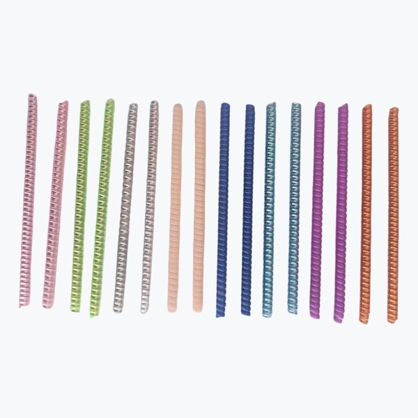 16Pcs Oxygen Tube Support Crimp Straightener for Portable Concentrator Tank