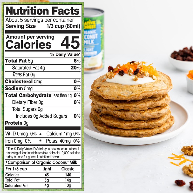 Native Forest Organic Light Coconut Milk - Canned Organic Coconut