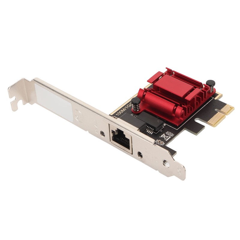 2.5G PCIe Network Adapter 10 100 1000 2500Mbps RJ45 Port