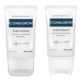 Good News Come & Grow Hair Loss Brush Scalp Ampoule 150ml (2 Pieces) / 희소식 컴앤그로우 탈모 브러쉬 스칼프 앰플 150ml 2개
