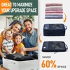 Compression Packing Cubes for Suitcases, Ultralight 8 Set Packing Cubes