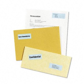 Avery Products - Avery - High-Visibility Laser Labels, 1 x 2-5/8, Pastel Blue, 750/Pack - Sold As 1 Pack - Capture attention with these high-visibility labels! - Ideal for priority messages, addressing, color-coding, and identification, warning labels an