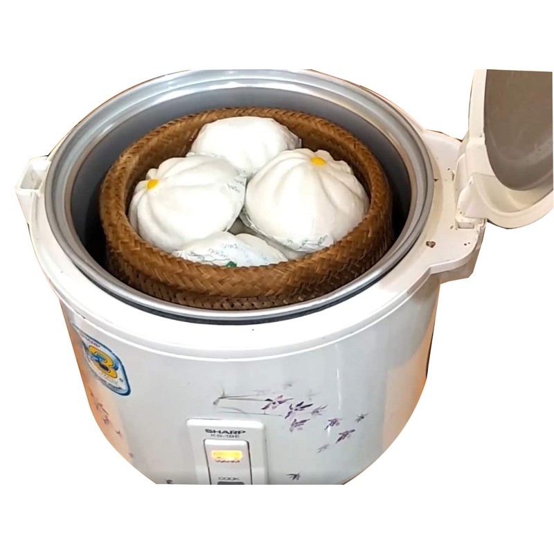 Plai Na Thai Sticky Rice Basket Steamer Bamboo for Pot