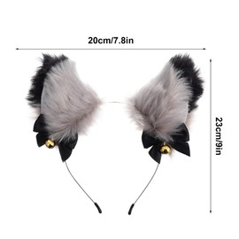 Ipetboom Elegant Fox Ears Headband for Boys and Girls Party Favors Women's Fashion