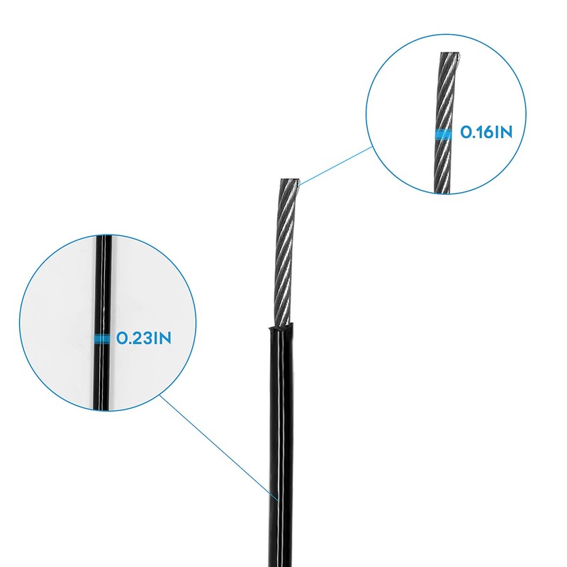 Luwint Thick 6MM Home Gym Replacement Cable, DIY Fitness Cable