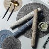 Soulnioi Cotton Place Mats Round Table Placemats 38cm Heat Resistant
