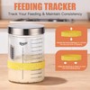 Koackl Sourdough Starter Jar, 40oz Sourdough Starter Kit with Magnetic