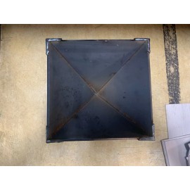 Synergy Steel Designs Smelting Mold - Melting Mold - Made from Steel - 6" x 6"