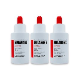 Medipil [Medipeel] 7-Second Whitening Vitamin Melanon X Ampoule (Full Size) / Whitening Ampoule, 50ml, 3 Pieces / [메디필] 7초 미백 비타민 멜라논 엑스 앰플 (본품) / 미백앰플, 50ml, 3개