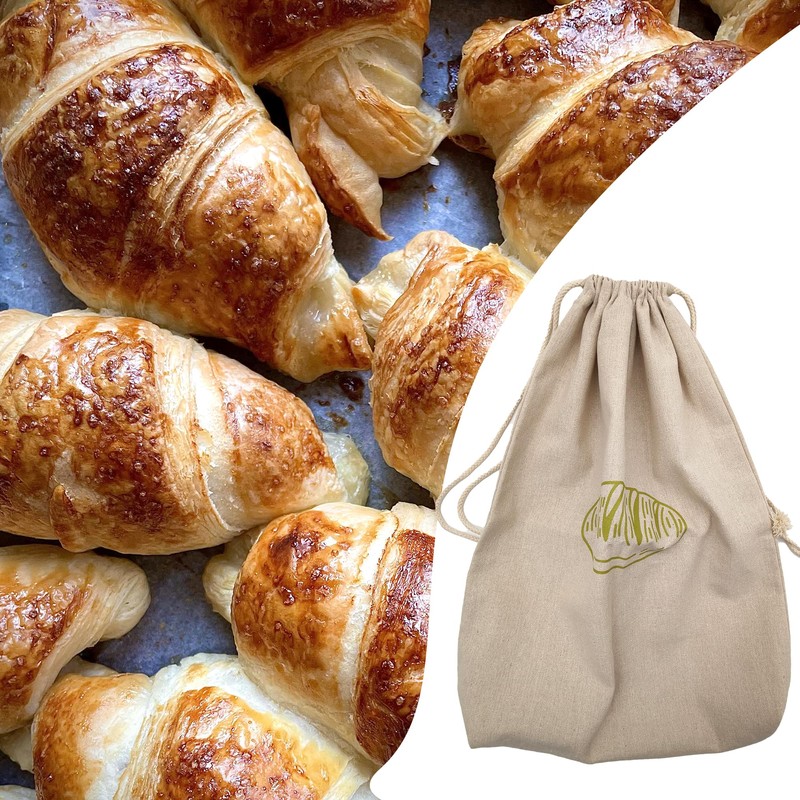 SEABABOO Linen Bread Bag 30 x 40 cm and Long