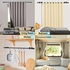 Curtain Rods No Drilling for Windows Set 32 to 64
