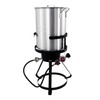 Chard TFP30A Aluminum Turkey Fryer Pack, 30 Quart