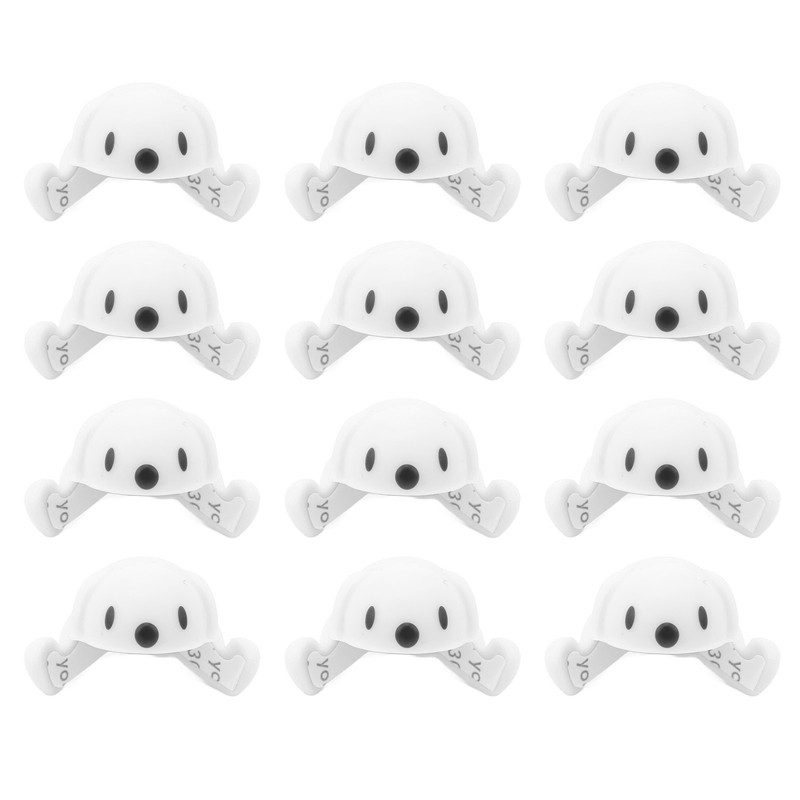 12Pcs Animal Baby Corner Guard Soft Flexible Silicone Self Adhesive