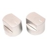 Stoves Oven Silver Main Oven Control Knob. Genuine Part Number