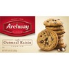 Archway Cookies, Oatmeal Raisin Classic Soft, 9.25 Oz