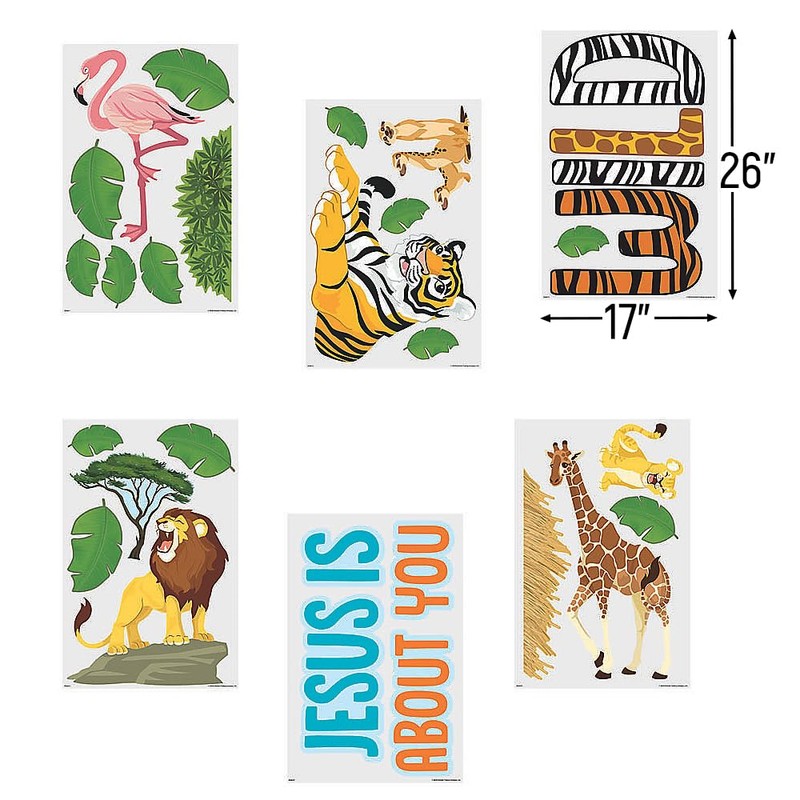 Fun Express Wild About Jesus Bb Set - Educational and