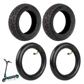 ulip (Set of 2) 8.5 x 3 (50-134) Offroad Tyres with Inner Tube 8.5 Inch Pneumatic Tyre for VSET 8 9 Macury Zero 8 9 Scooter