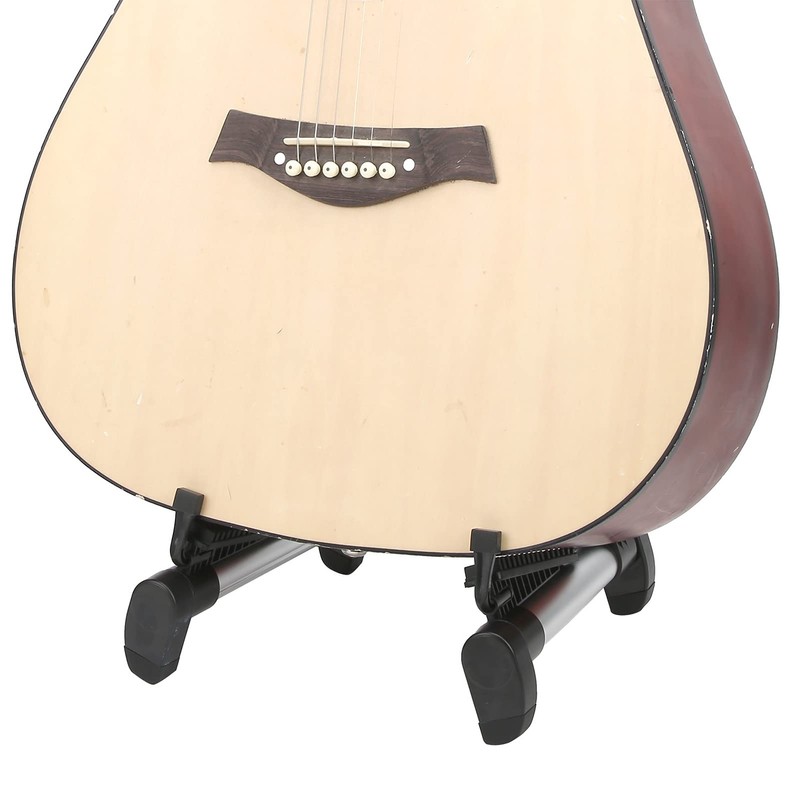 Vertical Guitar Stand, Guitar Display Stand, Foldable Retractable A-Frame Ukulele