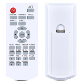 TCNOUMT New N2QAYA000088 Replacement Remote Control Compatible with Panasonic Projector PT-VW340Z PT-VW530 PT-VW540 PT-VX420 PT-VX610 PT- VZ570 PT-VZ580 PT-VW530U PT-VX600 PT-VZ570