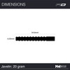 RED DRAGON Javelin Original 26g Tungsten Darts Set with Dart