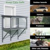 Catio Outdoor Cat Enclosure Window Perch for Sunbathing, Napping, Overlooking