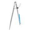 ZLKSKER 10 inch Professional Woodworking Compass with Pencil Holder Lockable