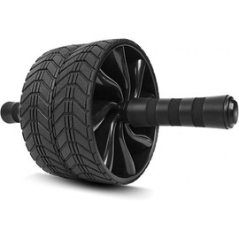 Ab Roller Wheel - Core Strength Training Equipment for Home Workouts, Fitness Tool for Men and Women - Color: 2-Mode Black