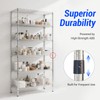 40 Pcs Wire Shelf Clips for 1 Inch Post,Universal Wire