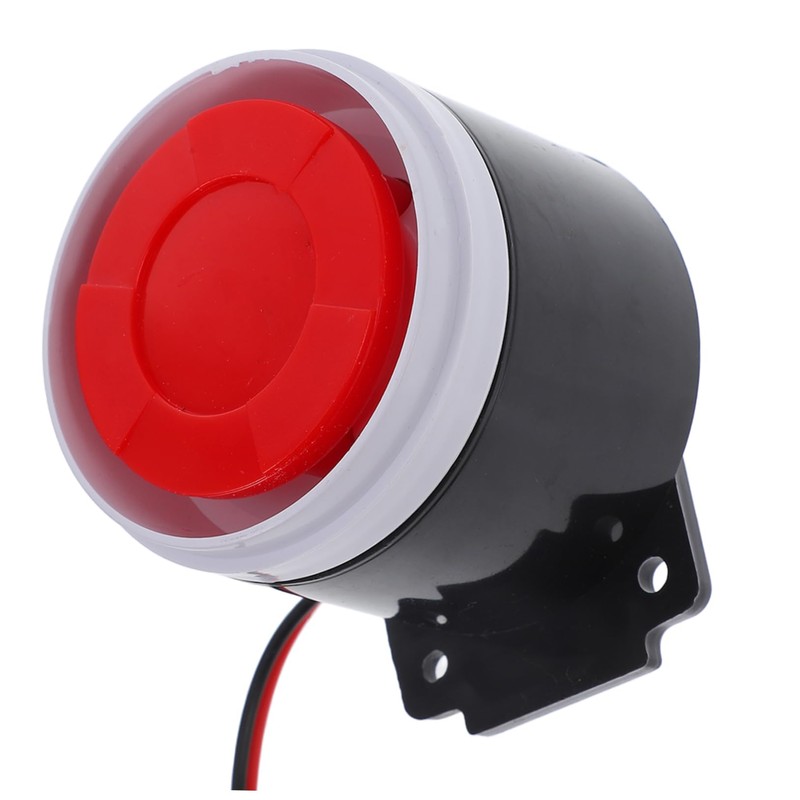 Operitacx Wired Mini Horn Alarm System with Loud Continuous Sound