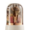 Makeup Brush Holder Multifunctional Brush Organizer Home Rotating Dustproof Cosmetic