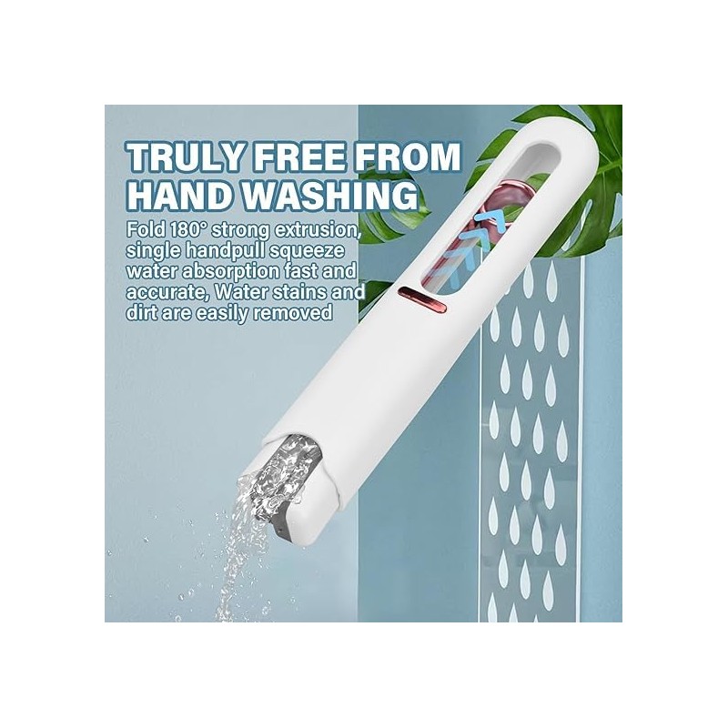 Mini Mop, Handheld Desktop Mini Mop with Wring Function for