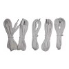 Launers 2 Cable Banana Para Electroestimulador Electrodo Tens Y Ems