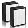 Nisreen WK01234QPC Filter Replacement Kit Compatible with Oreck Air Pu-rifier