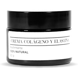 Crema Reafirmante rostro noche Colageno y Elastina 100% Natural 50g