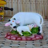 Generic Marble Cow with Calf | Idol for Home &