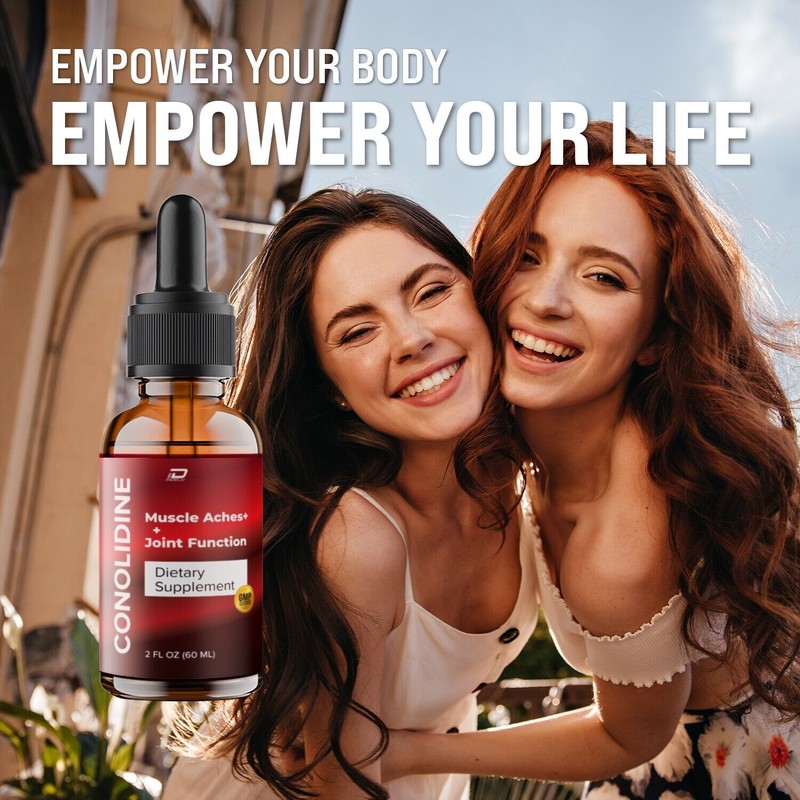 Conolidine (5 Pack) Conolidine for Pain Drops - Conolidine Joint