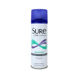 Sure AP Spray DEOD UNSCENTED 6OZ Idelle Labs
