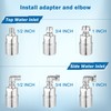 Mornajina 1/2" 3/4" 1" Automatic Float Valve, 304 Stainless Steel