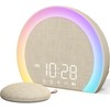 ANJANK Extra Loud Alarm Clock with Wireless Bed Shaker, Vibrating