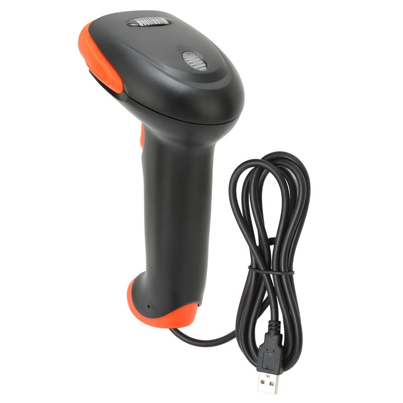 Barcode Scanner Effective Fast Light Weight Ergonomic Design Compact Safe